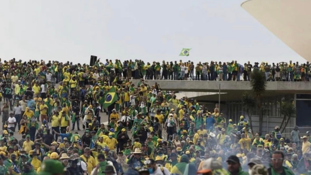 Foto: Atos de 8 de janeiro de 2023.